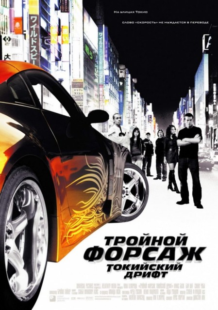 Тройной форсаж: Токийский дрифт / Fast and the Furious, The: Tokyo Drift